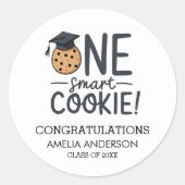 Sticker Rond Une Remarquable Rémunération de la Promotion de Co (Devant)