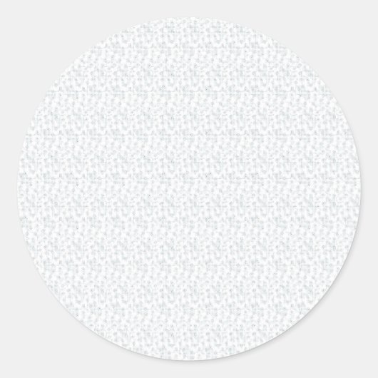 Sticker Rond Une surface entièrement blanche et sans fonctionna (Devant)