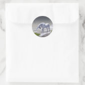 Sticker Rond Unicorn Moon (Sac)