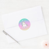 Sticker Rond Unicorn Party Collection! (Enveloppe)
