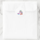 Sticker Rond Unicorn with Baby bottle.PNG (Sac)