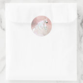 Sticker Rond Unicorne (Sac)