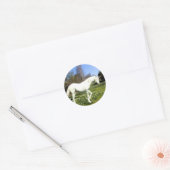 Sticker Rond Unicornes (Enveloppe)