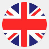 Sticker Rond Union Jack (Devant)