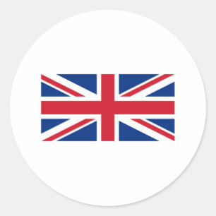 Sticker Rond Union Jack