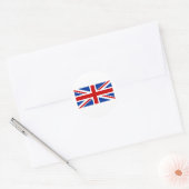 Sticker Rond Union Jack (Enveloppe)