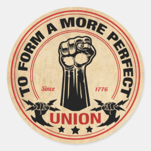 Sticker Rond Union plus parfaite 1016