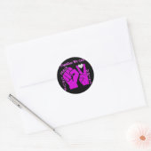 Sticker Rond Unité, Amour et Paix, Ensemble_ (Enveloppe)