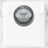 Sticker Rond United States Paratrooper Wrist Watch (Sac)