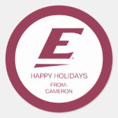 Sticker Rond Université du Kentucky oriental E (Devant)