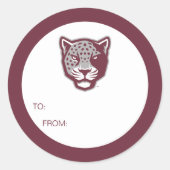 Sticker Rond Université Texas A&M de San Antonio | Jaguars (Devant)