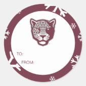 Sticker Rond Université Texas A&M de San Antonio | Jaguars (Devant)