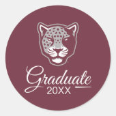 Sticker Rond Université Texas A&M de San Antonio | Jaguars (Devant)