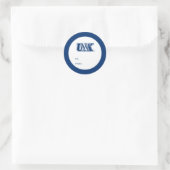 Sticker Rond UNK Lopers Diplômé (Sac)