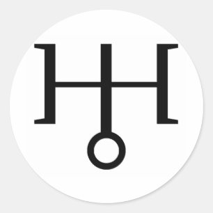 STICKER ROND URANUS