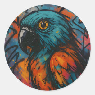 Sticker Rond Urban Wingbeat - 