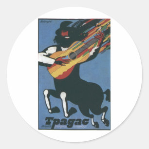 Sticker Rond URSS CCCP Guerre froide Union soviétique Propagati