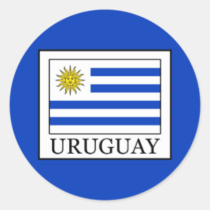 Sticker Rond Uruguay