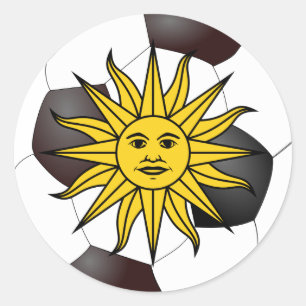 Sticker Rond Uruguay Sol de Mayo