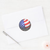 Sticker Rond US Golf (Enveloppe)