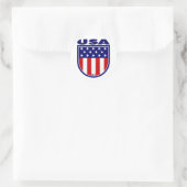 STICKER ROND USA (Sac)