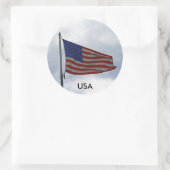 STICKER ROND USA (Sac)