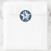 Sticker Rond USA Fighting Squadron Insignia (Sac)