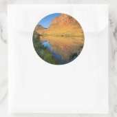 Sticker Rond USA, Oregon, Owyhee River Canyon (Sac)