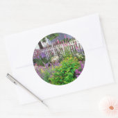 Sticker Rond USA, Oregon, Portland. Explosion de Springtime (Enveloppe)