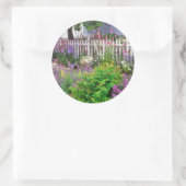 Sticker Rond USA, Oregon, Portland. Explosion de Springtime (Sac)