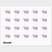 Sticker Rond uscg99aunt2 (Feuille)