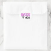 Sticker Rond uscg99aunt2 (Sac)