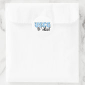 Sticker Rond uscg99aunt3 (Sac)