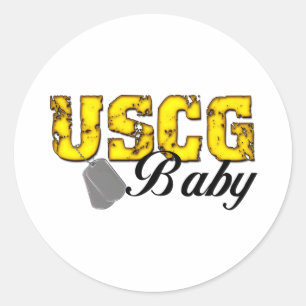 Sticker Rond uscg99baby