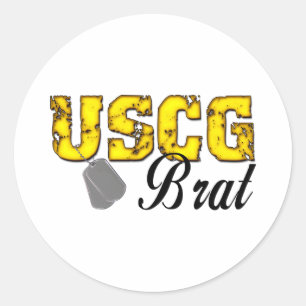 Sticker Rond uscg99brat