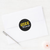 Sticker Rond uscg99cousinblk (Enveloppe)