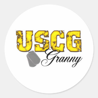 Sticker Rond uscg99granny