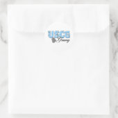 Sticker Rond uscg99granny3 (Sac)