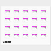 Sticker Rond uscgbrat3 (Feuille)