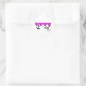 Sticker Rond uscgbrat3 (Sac)