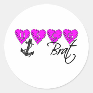 Sticker Rond uscgbrat3