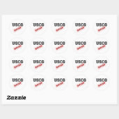 Sticker Rond uscgémis (Feuille)