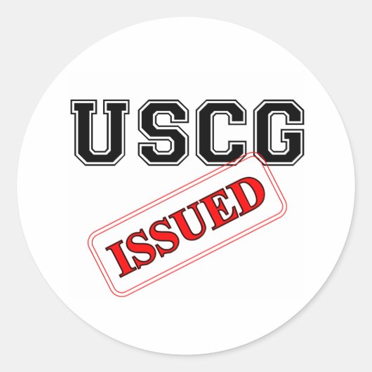 Sticker Rond uscgémis (Devant)