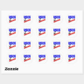Sticker Rond uscgissue5a (Feuille)