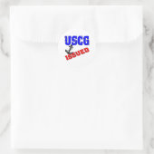 Sticker Rond uscgissue5a (Sac)