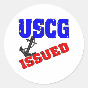 Sticker Rond uscgissue5a