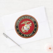 Sticker Rond USMC EGA [édition spéciale][3D] (Enveloppe)