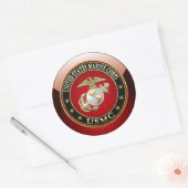 Sticker Rond USMC EGA [édition spéciale] [3D] (Enveloppe)