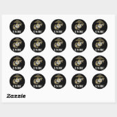 Sticker Rond USMC [gabarit] (Feuille)
