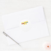 Sticker Rond USS Hancock CVA19 Vietnam Vétérinaire (Enveloppe)